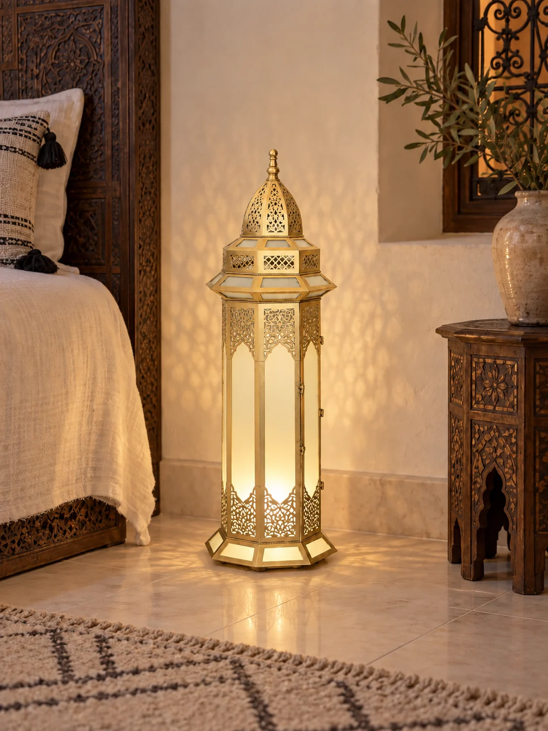 Lanterne de sol Bab Guissa — petit modèle